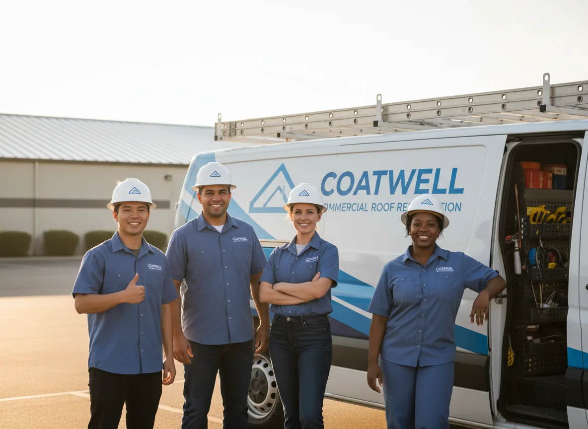 Commercial roof coating company in Orrum, NC